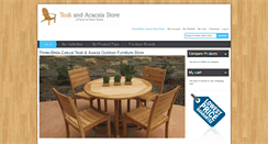 Desktop Screenshot of acaciawoodfurniture.net